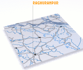 3d view of Raghurāmpur