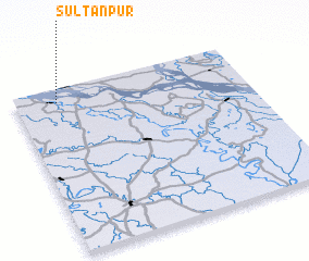 3d view of Sultānpur