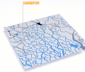 3d view of Sāhāpur