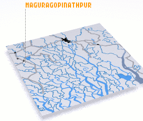 3d view of Māgura Gopīnāthpur