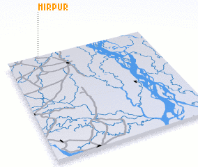 3d view of Mīrpur