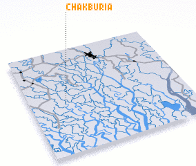 3d view of Chak Buria