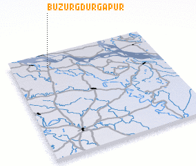 3d view of Buzurg Durgāpur