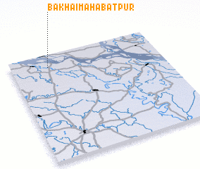 3d view of Bākhai Mahabatpur