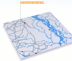 3d view of Dakhin Ākhrāil