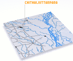 3d view of Chithali Uttarpāra