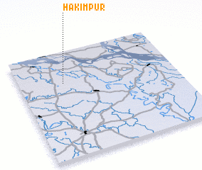 3d view of Hākimpur