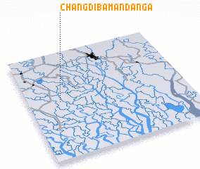 3d view of Changdi Bāmandānga