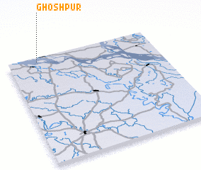 3d view of Ghoshpur