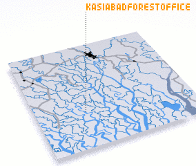 3d view of Kāsiābād Forest Office