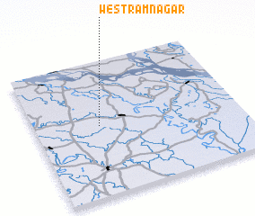 3d view of West Rāmnagar