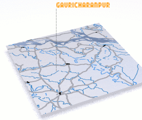 3d view of Gauricharanpur