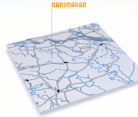 3d view of Karunākar