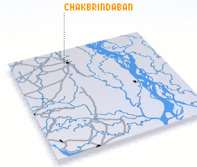 3d view of Chak Brindāban