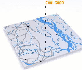 3d view of Goālgaon