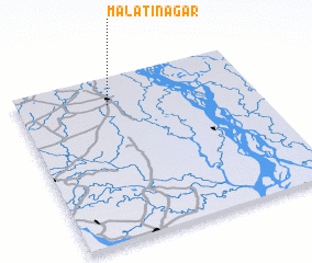 3d view of Mālatinagar