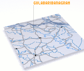 3d view of Golābāri Banagrām