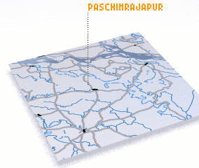 3d view of Paschim Rājāpur