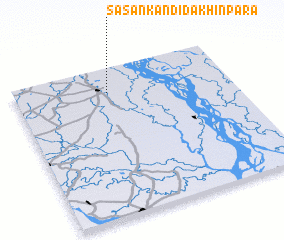 3d view of Sasānkāndi Dakhinpāra