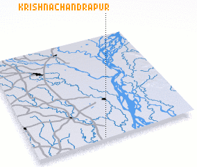 3d view of Krishnāchandrapur