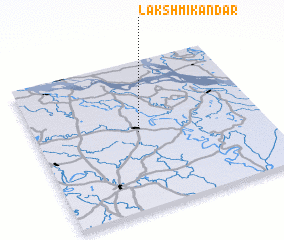 3d view of Lakshmīkāndar