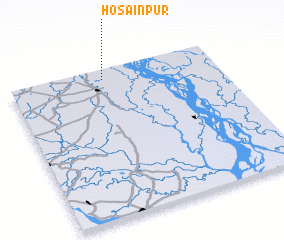 3d view of Hosainpur