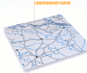 3d view of Chak Rāmkāntapur