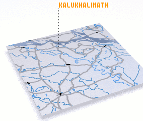 3d view of Kālukhāli Māth