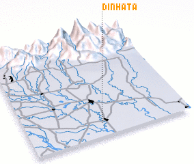 3d view of Dīnhāta