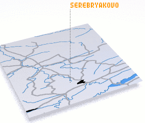 3d view of Serebryakovo