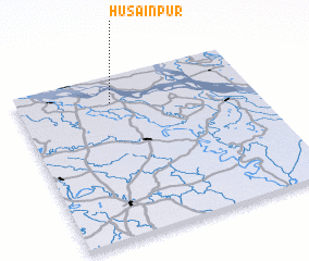 3d view of Husainpur