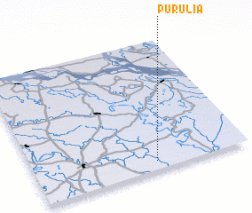 3d view of Purulia