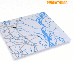 3d view of Purba Tekāni