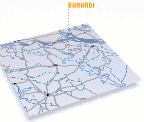 3d view of Bāmandi