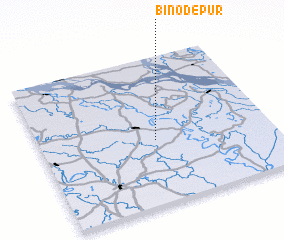 3d view of Binodepur