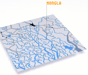 3d view of Mongla