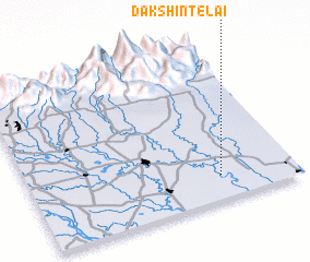 3d view of Dakshin Telai