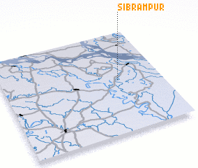 3d view of Sibrāmpur