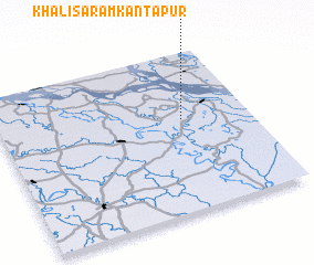 3d view of Khālisa Rāmkāntapur