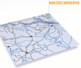 3d view of Baksir Chāndpur