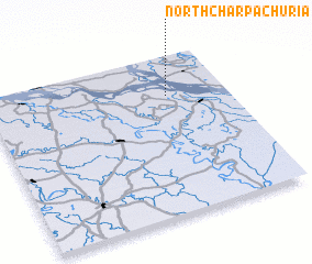 3d view of North Char Pāchuria