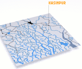 3d view of Kāsimpur