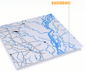 3d view of Bāniābāri