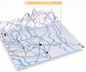 3d view of Char Bhurungamāri