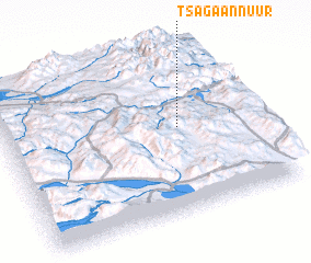 3d view of Tsagaannuur