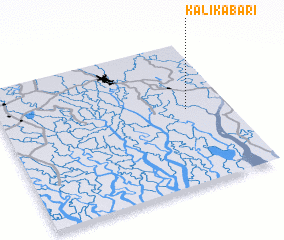 3d view of Kālikābāri