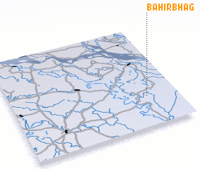 3d view of Bāhirbhāg