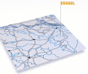 3d view of Bhāwāl