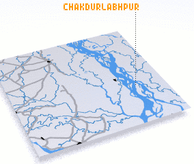 3d view of Chak Durlabhpur