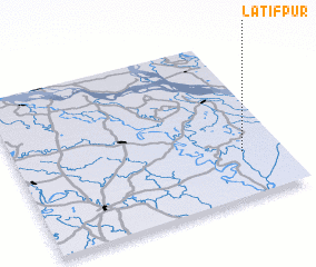 3d view of Latifpur